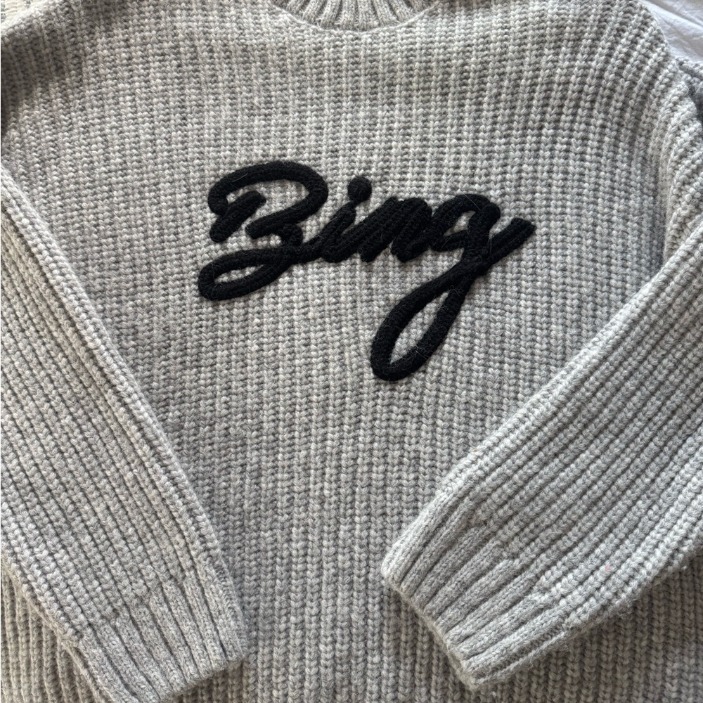 Sydney Crew Sweater Signature - Light Heather